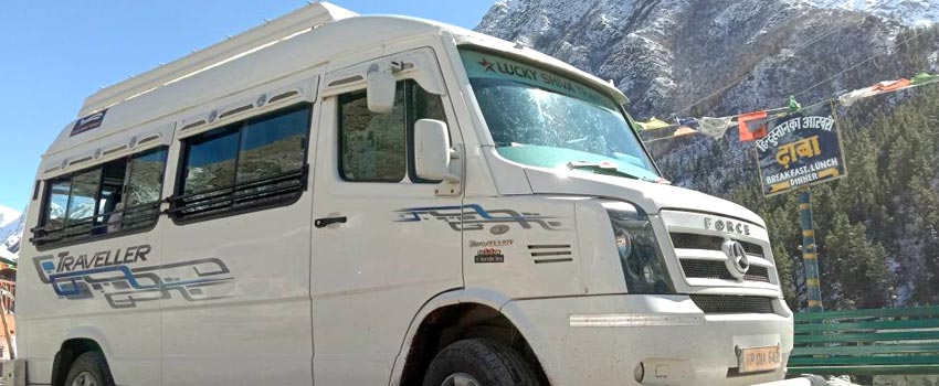 tempo traveller in shimla, tempo traveller for kaza spiti