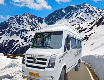 tempo traveller delhi to manali price